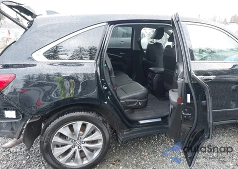 2014 Acura Mdx Technology Package from USA, damaged, VIN 5FRYD4H41EB041914
